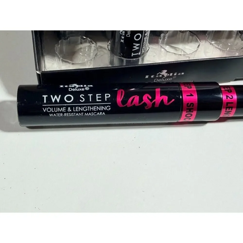 17 Italia Deluxe Two Step Lash Mascara Lot —Volume & Lengthening